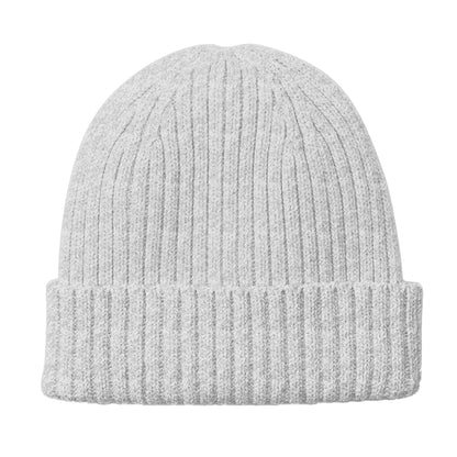 Cloudy Grey - Back - Beechfield Childrens-Kids Organic Cotton Beanie