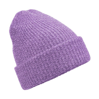 Bright Lavender - Front - Beechfield Unisex Adult Colour Pop Beanie