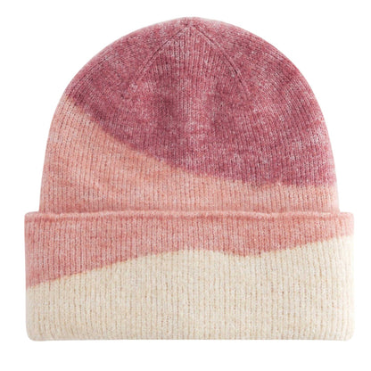 Rose-Peach-Vanilla - Front - Beechfield Unisex Adult Wave Soft Beanie