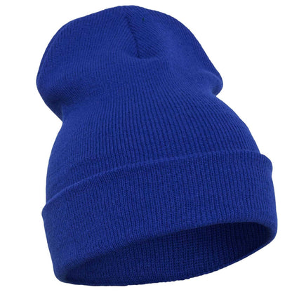 Royal Blue - Front - Flexfit Unisex Adult Knitted Cuffed Beanie
