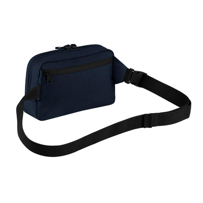 Pure Grey - Front - Bagbase Premium Recycled Crossbody Bag