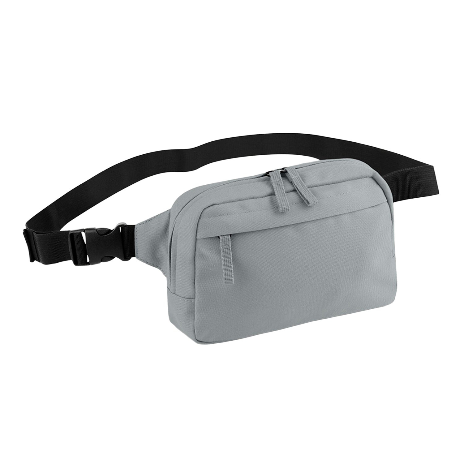 Pure Grey - Back - Bagbase Premium Recycled Crossbody Bag