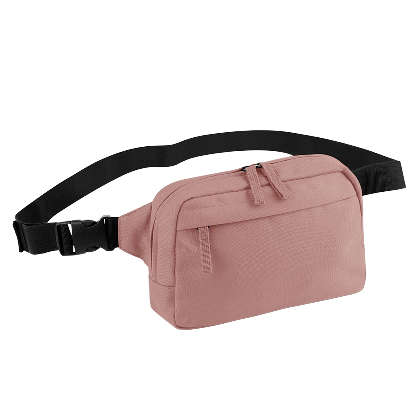 Rose - Front - Bagbase Premium Recycled Crossbody Bag