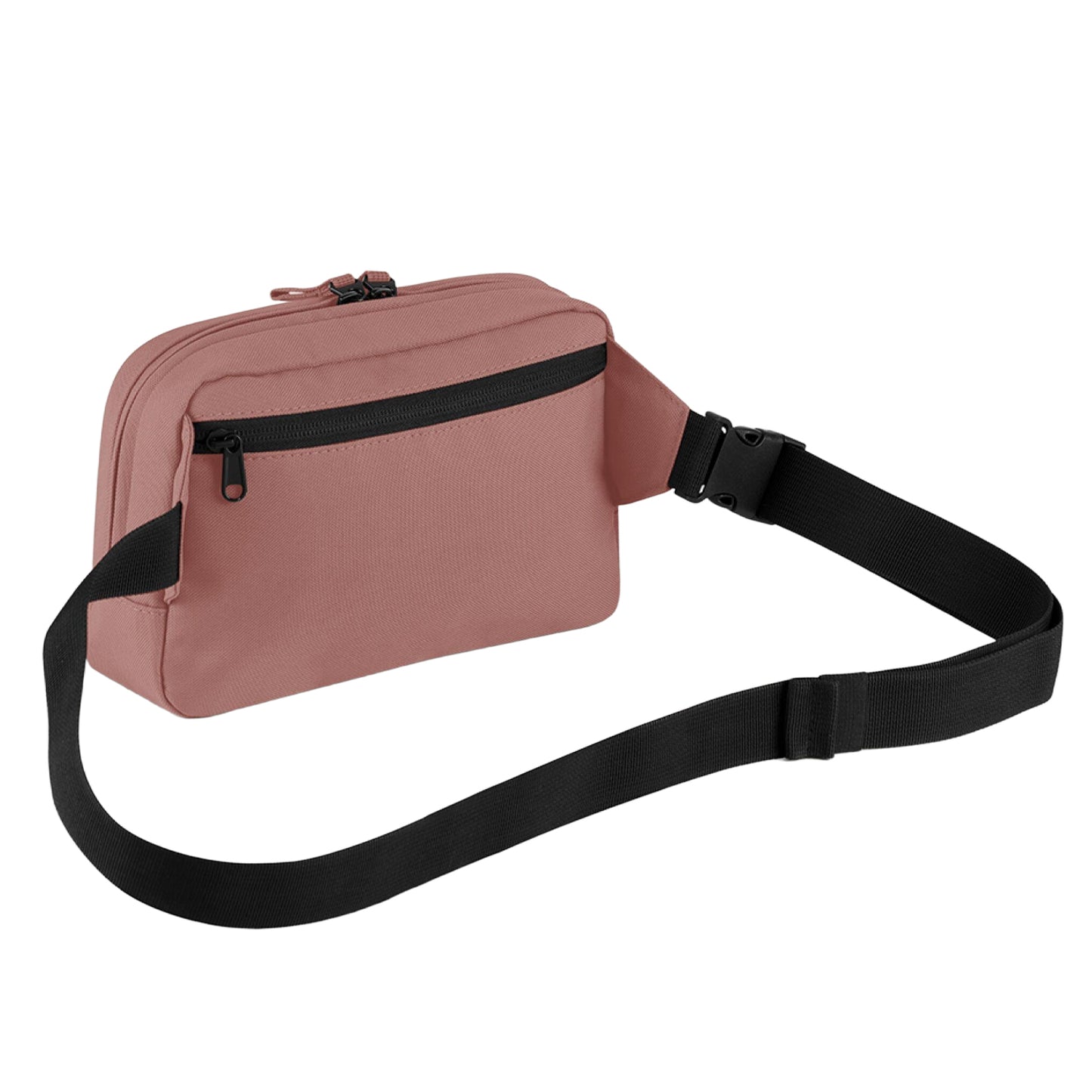 Rose - Back - Bagbase Premium Recycled Crossbody Bag