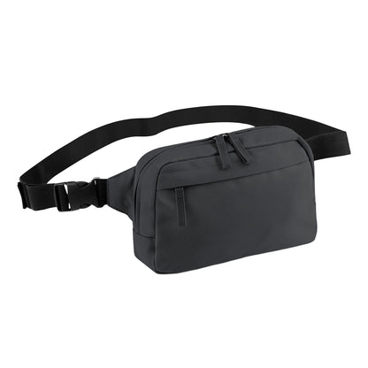 Graphite Grey - Front - Bagbase Premium Recycled Crossbody Bag