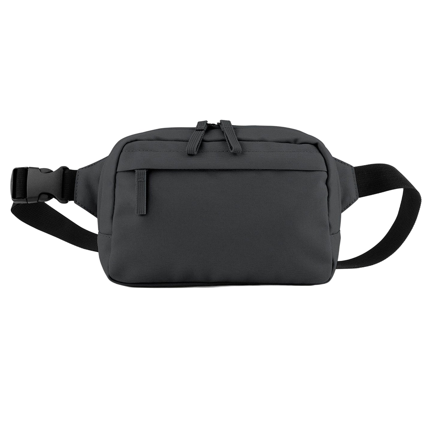 Graphite Grey - Side - Bagbase Premium Recycled Crossbody Bag