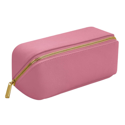 Dusty Pink - Front - Bagbase Boutique Mini Open Flat Toiletry Bag