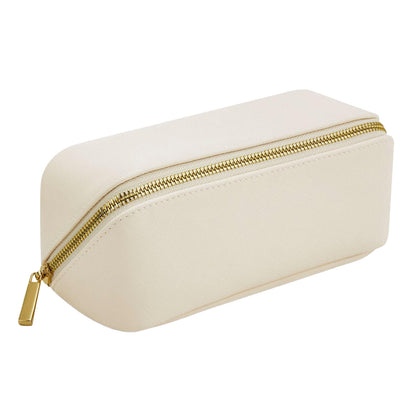 Oyster - Front - Bagbase Boutique Mini Open Flat Toiletry Bag