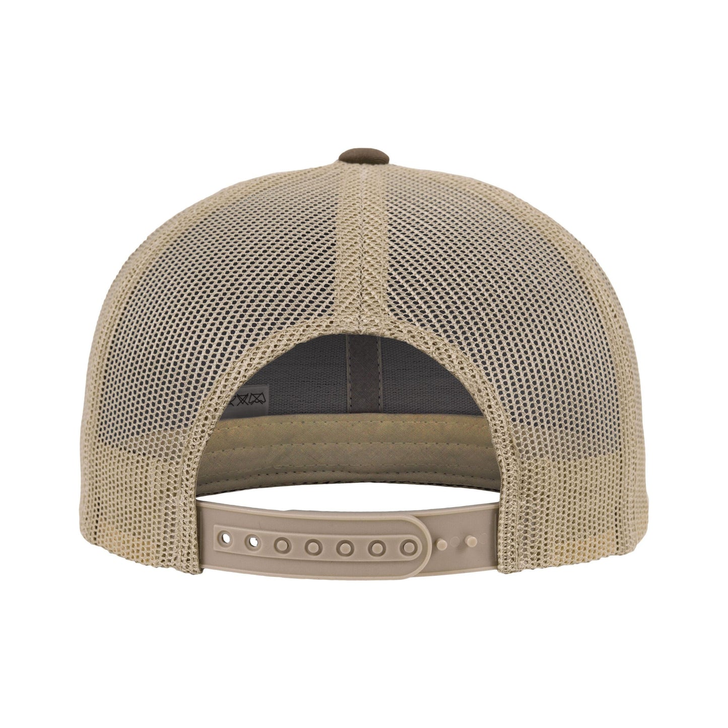 Moss Green-Khaki - Pack Shot - Flexfit Retro Two Tone Trucker Cap