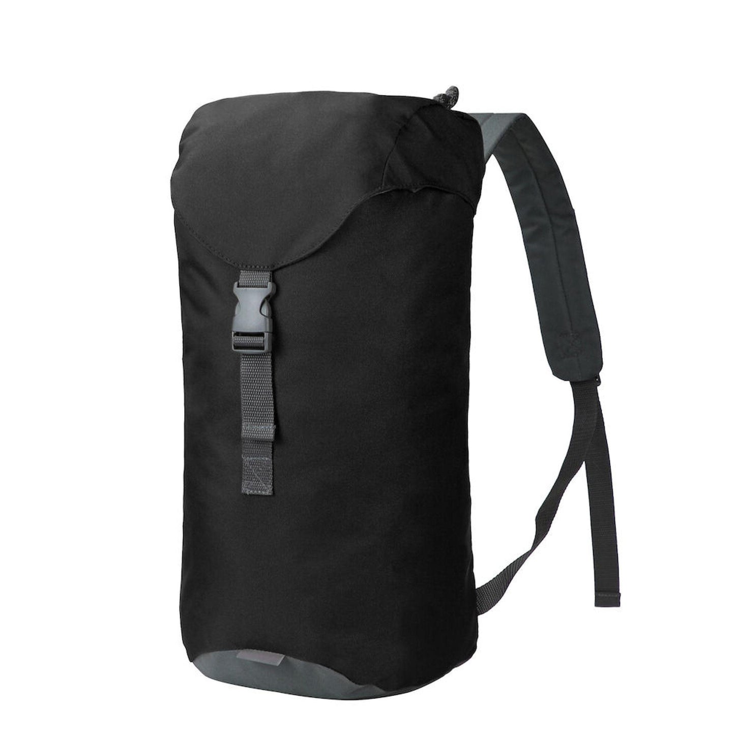 Black - Back - Derby Of Sweden Sport Flap Closure Backpack