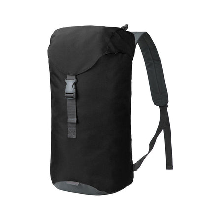 Black - Back - Derby Of Sweden Sport Flap Closure Backpack