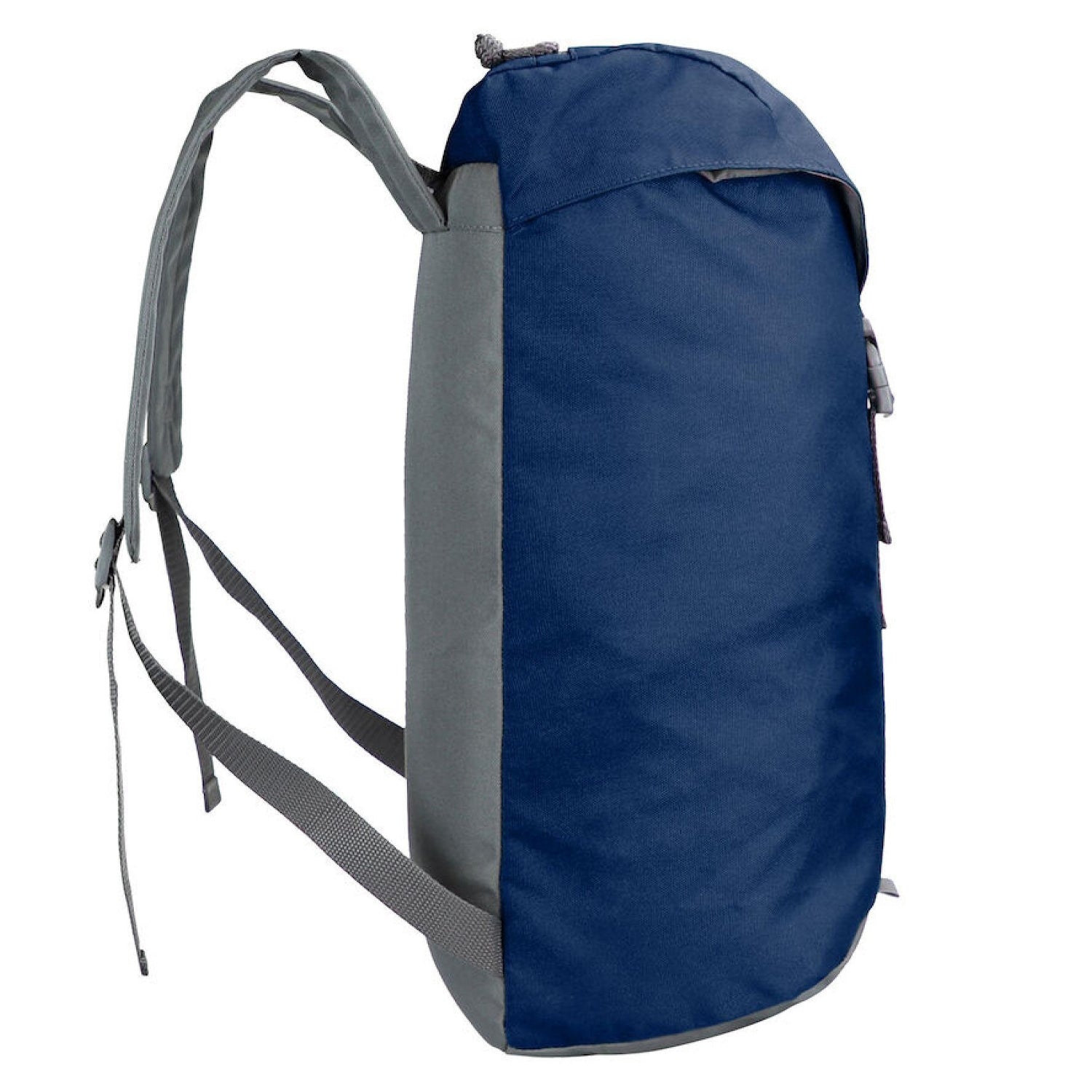 Navy - Side - Derby Of Sweden Sport Flap Closure Backpack