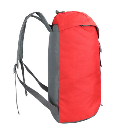 Red - Back - Derby Of Sweden Sport Flap Closure Backpack