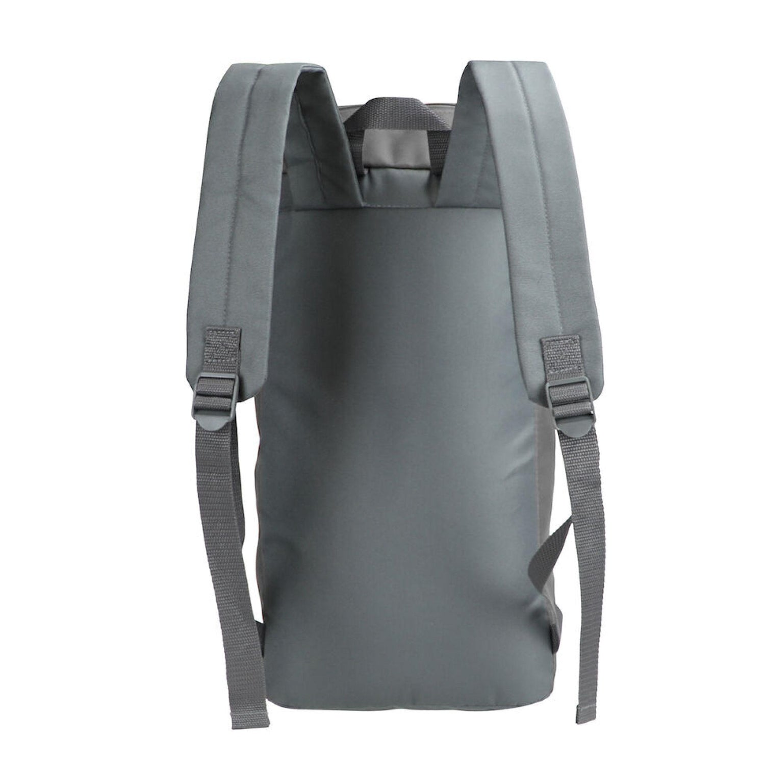 Grey - Back - Derby Of Sweden Sport Flap Closure Backpack