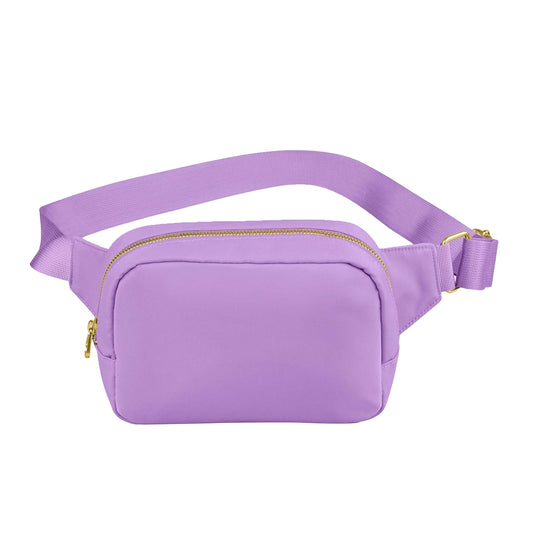 Blueberry Swirl - Front - Bagbase Sundae Crossbody Bag
