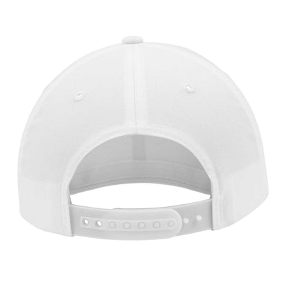 White - Back - Flexfit Classic Curved Snapback Baseball Cap
