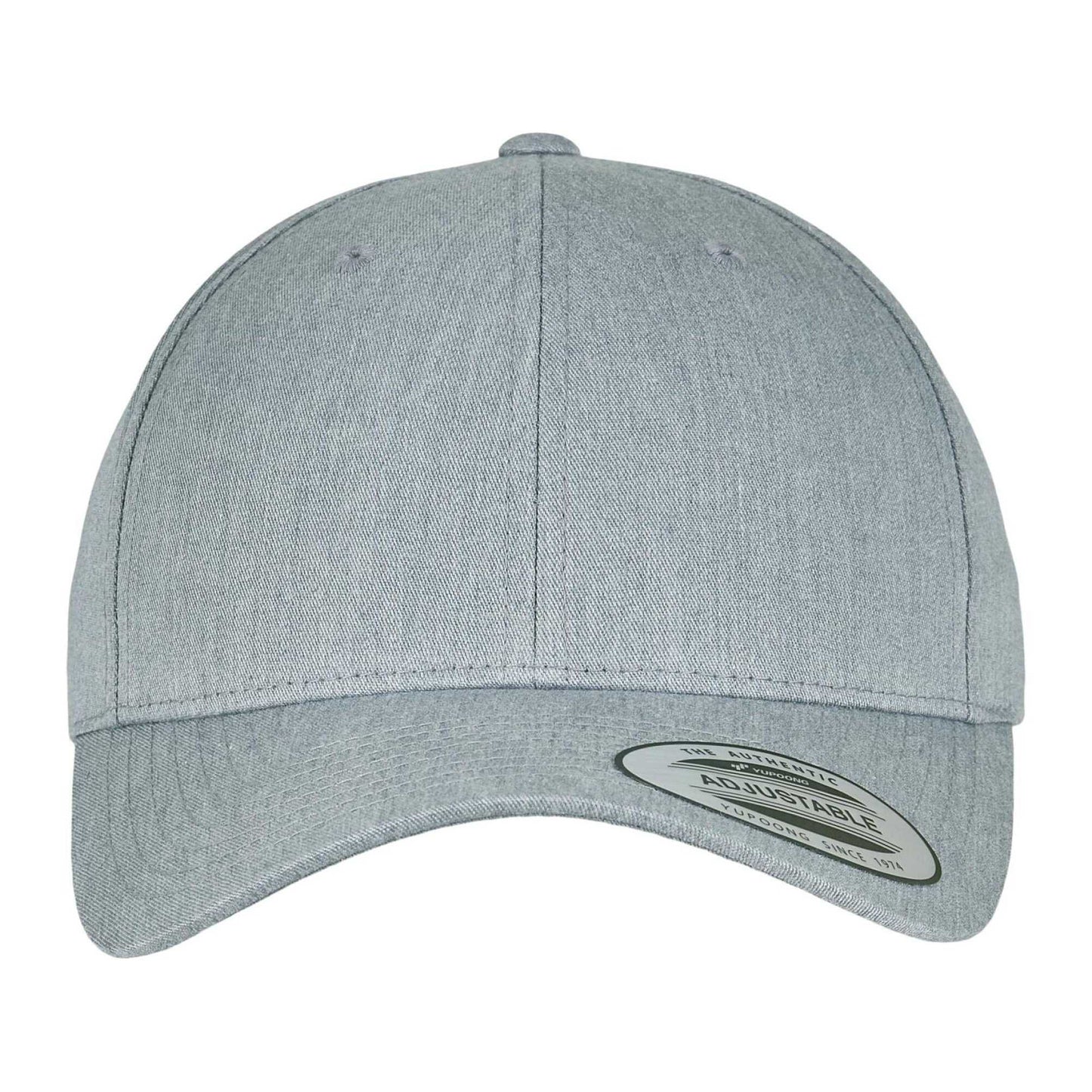 Heather Grey - Lifestyle - Flexfit Classic Curved Snapback Baseball Cap