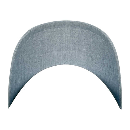 Heather Grey - Pack Shot - Flexfit Classic Curved Snapback Baseball Cap