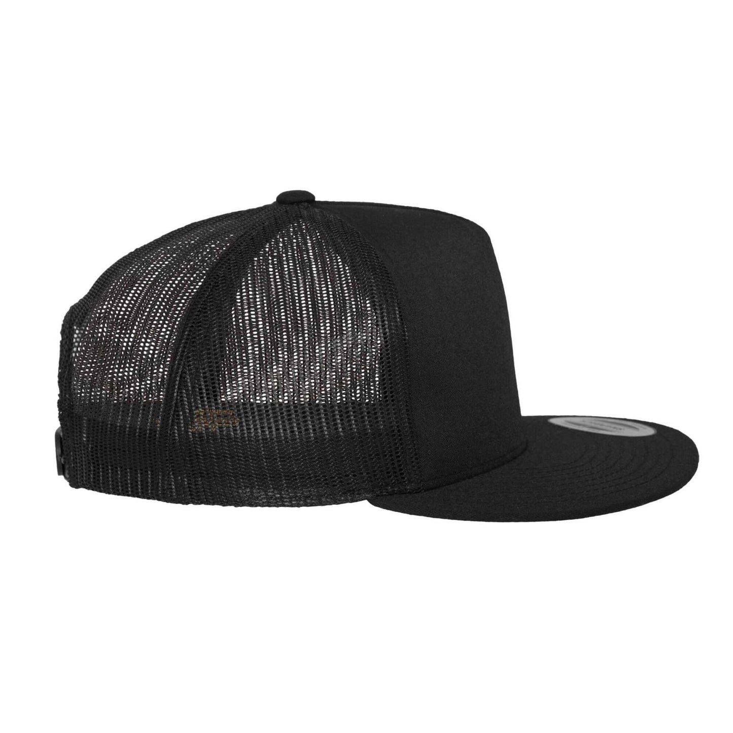 Black - Lifestyle - Flexfit Unisex Adult Classic Trucker Cap
