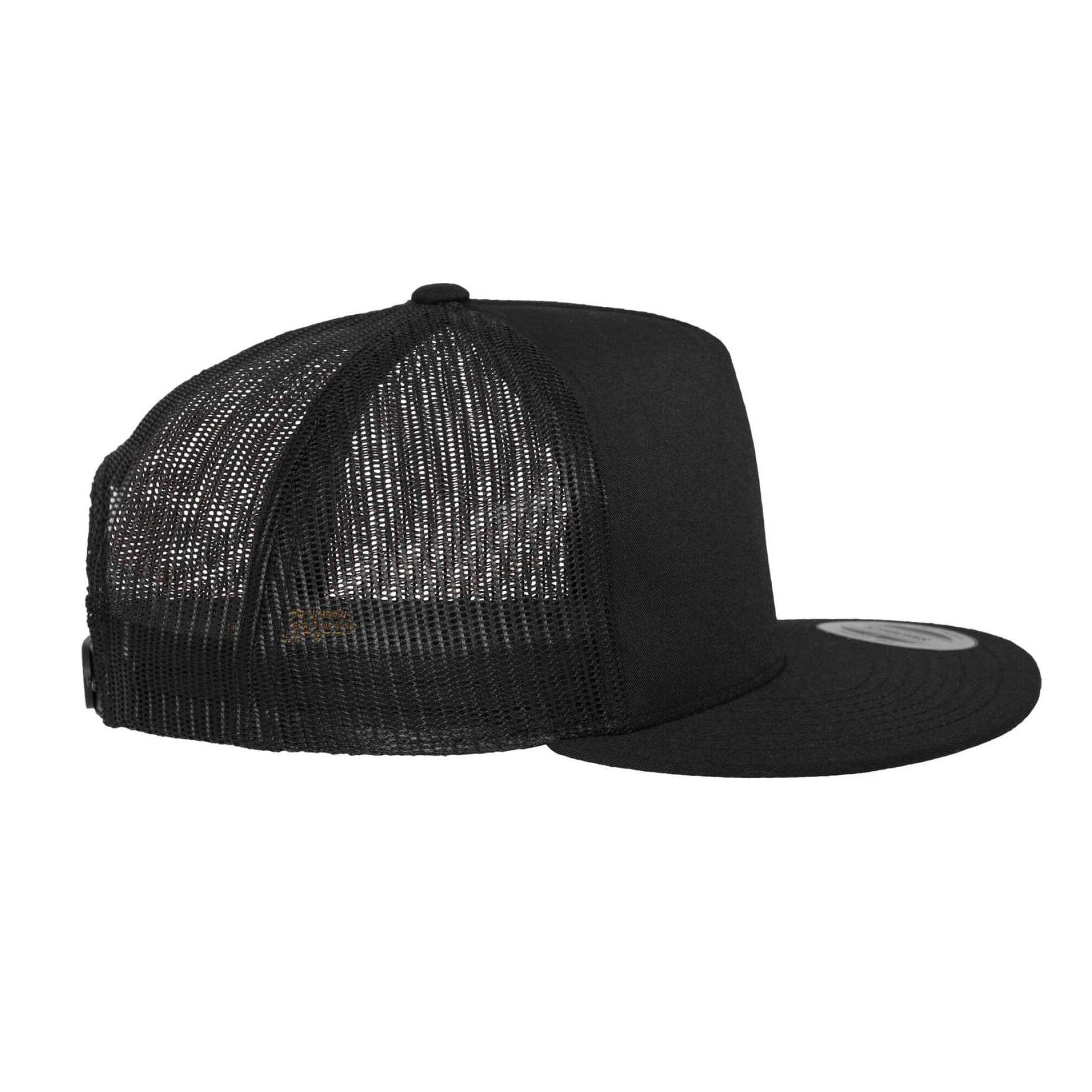 Black - Lifestyle - Flexfit Unisex Adult Classic Trucker Cap