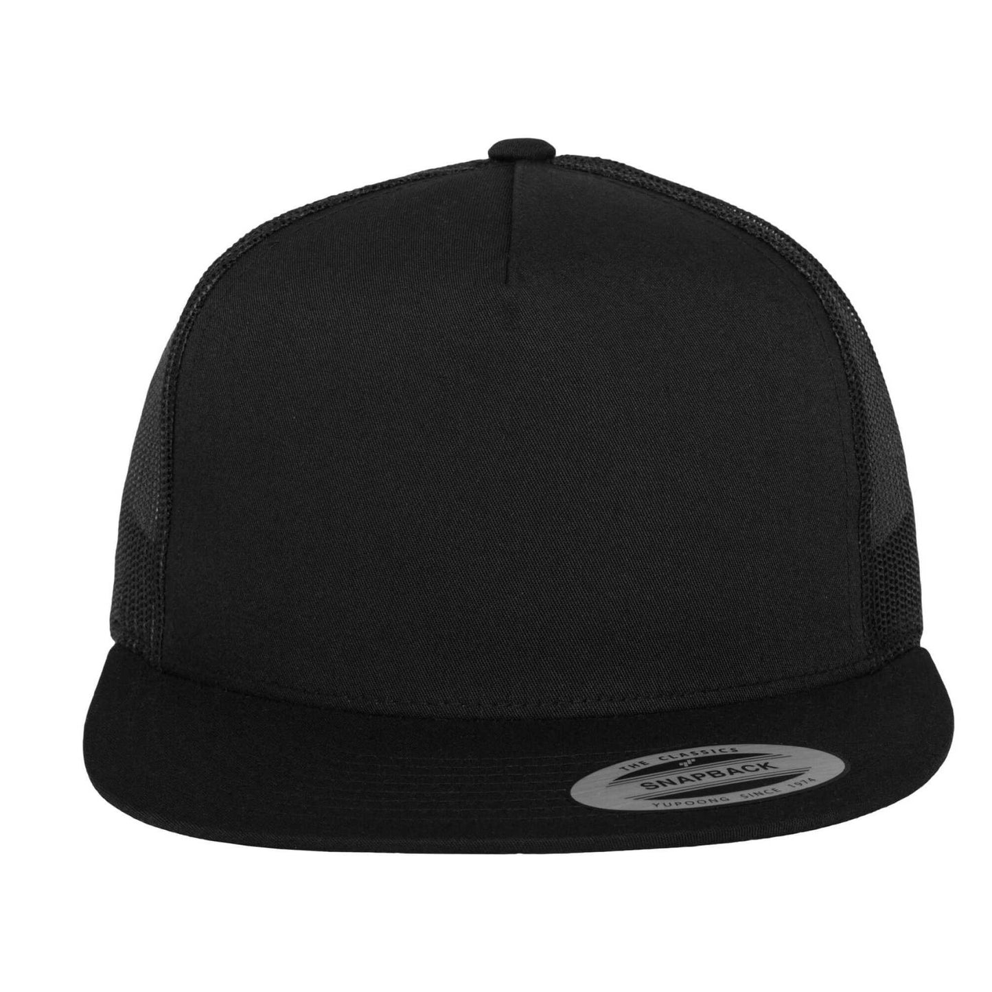 Black - Pack Shot - Flexfit Unisex Adult Classic Trucker Cap