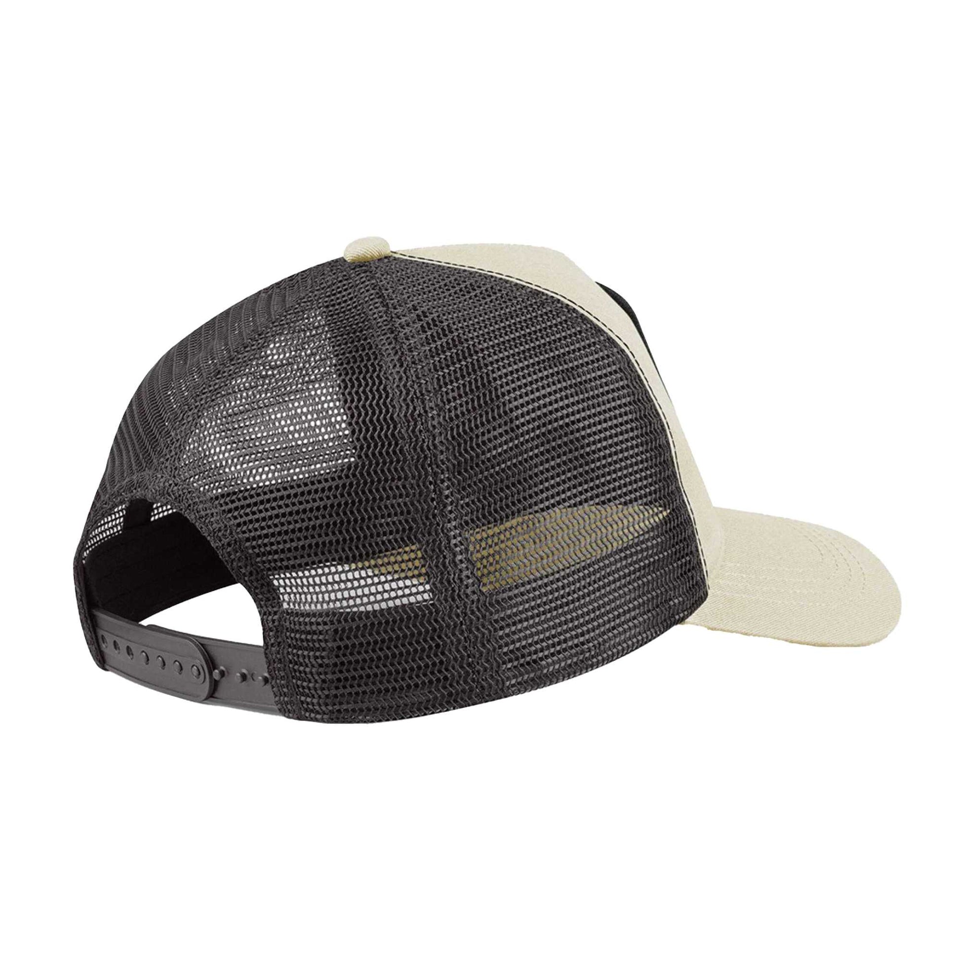 Stone-Shadow Grey - Back - Beechfield Unisex Adult Patch 5 Panel Trucker Cap