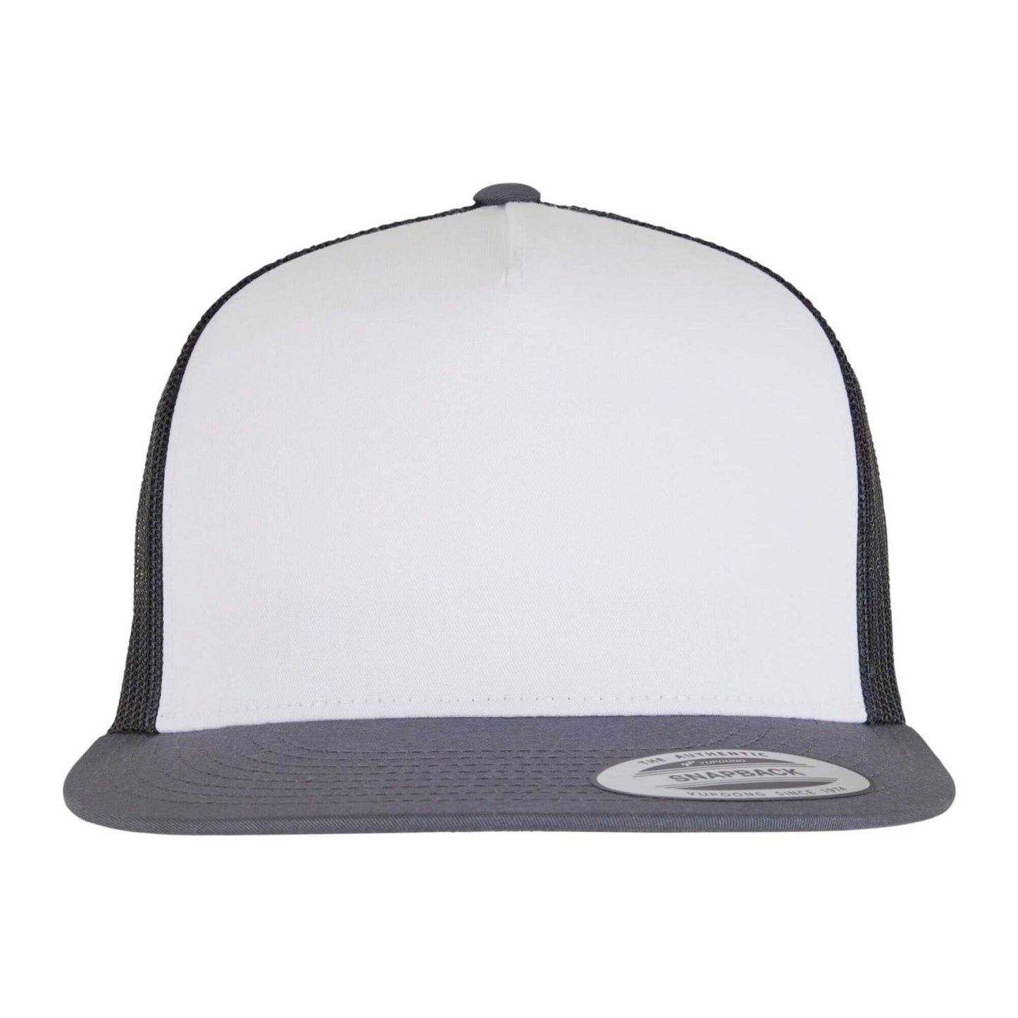 Navy-White-Dark Navy - Lifestyle - Flexfit Unisex Adult Classic Plain Trucker Cap