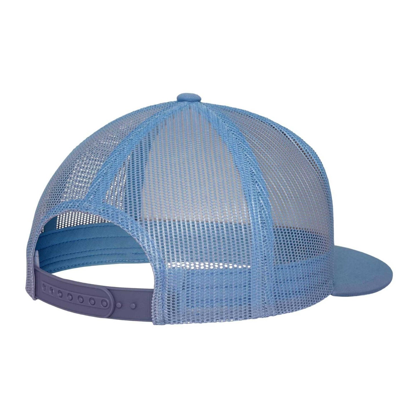 Blue-White - Back - Flexfit Unisex Adult Classic Plain Trucker Cap