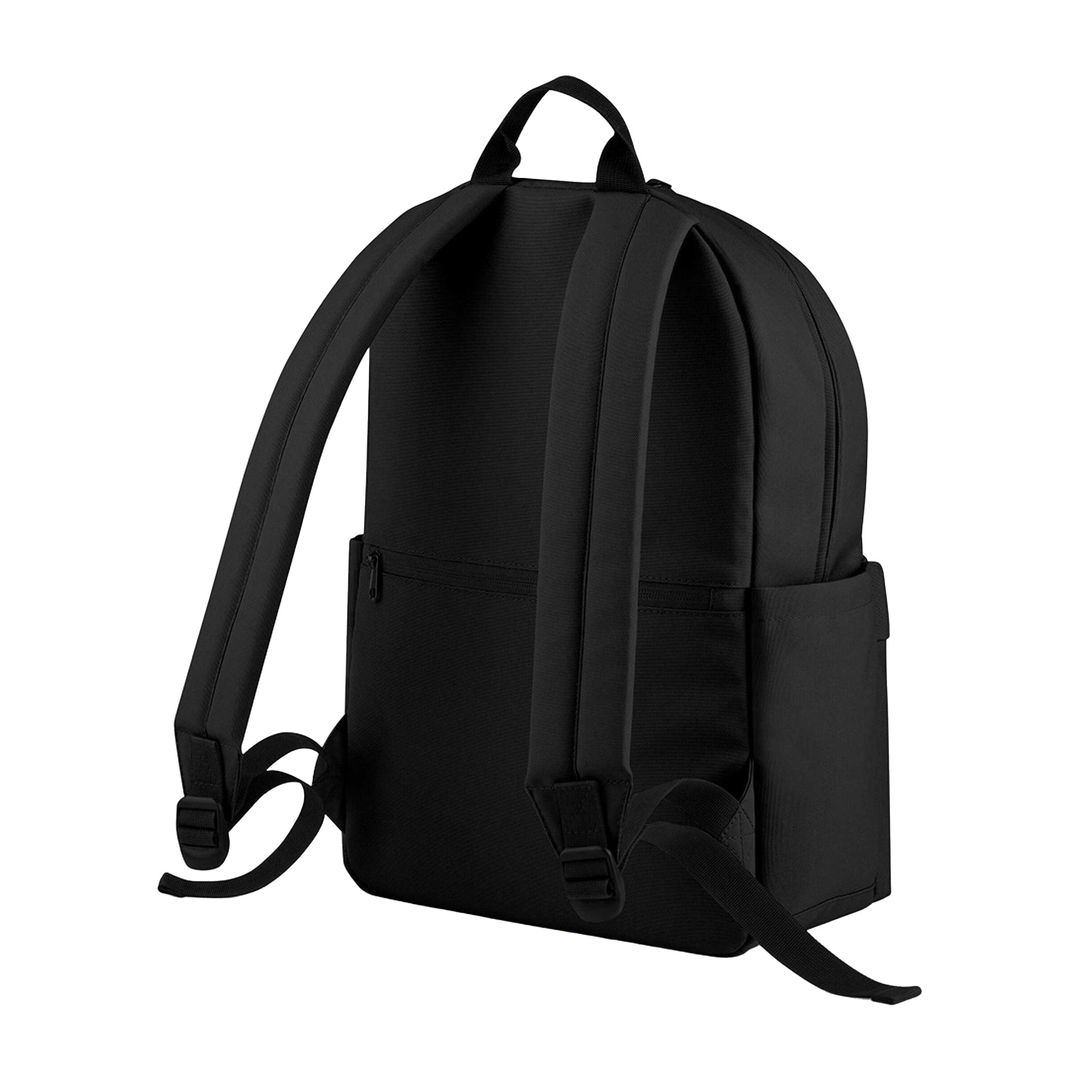 Black - Back - Bagbase Premium Recycled Backpack