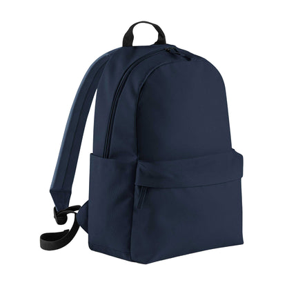 Navy - Front - Bagbase Premium Recycled Backpack