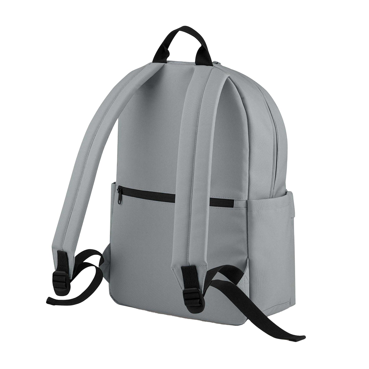 Pure Grey - Back - Bagbase Premium Recycled Backpack