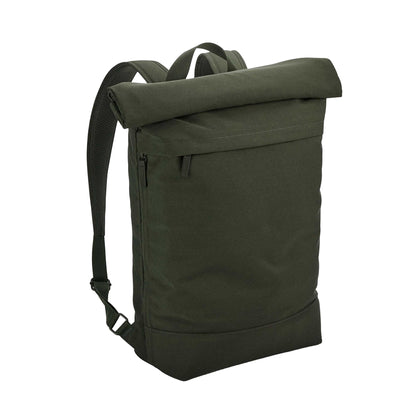 Pine Green - Front - Bagbase Simplicity Roll Top Backpack