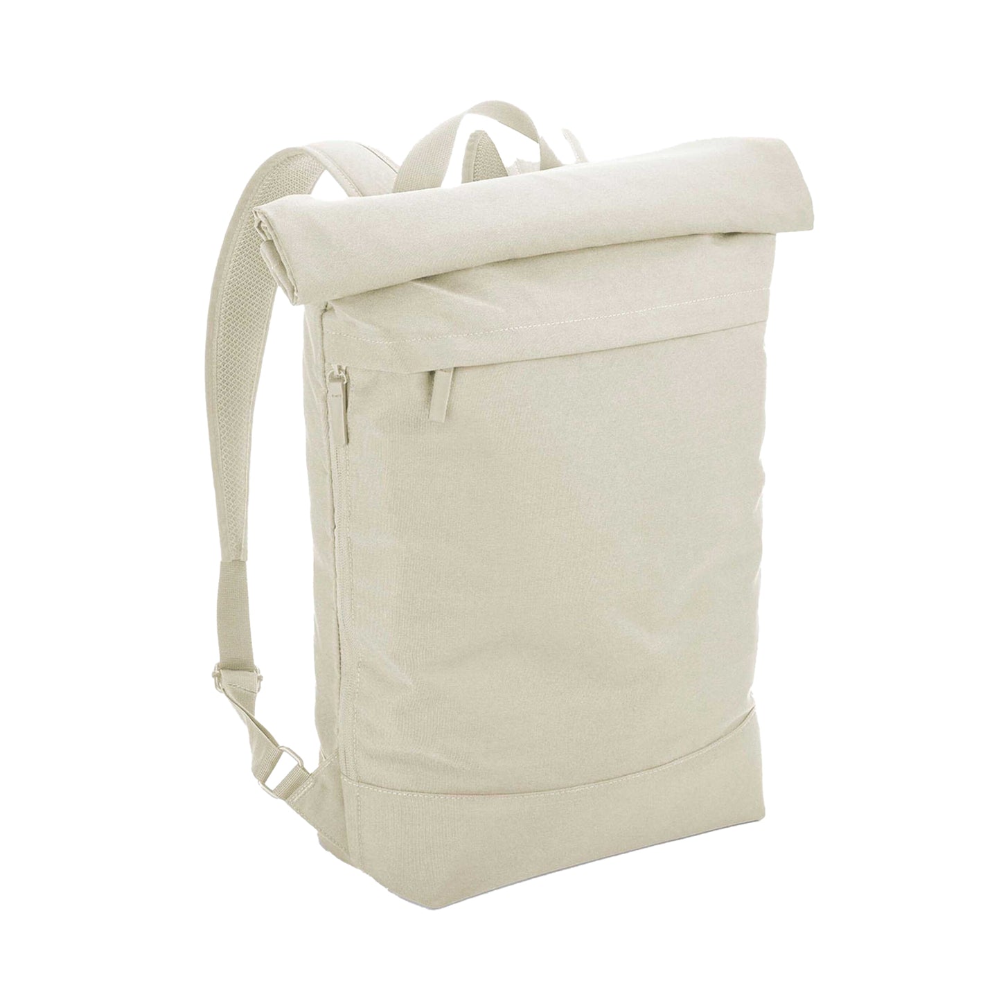 Beige - Front - Bagbase Simplicity Roll Top Backpack