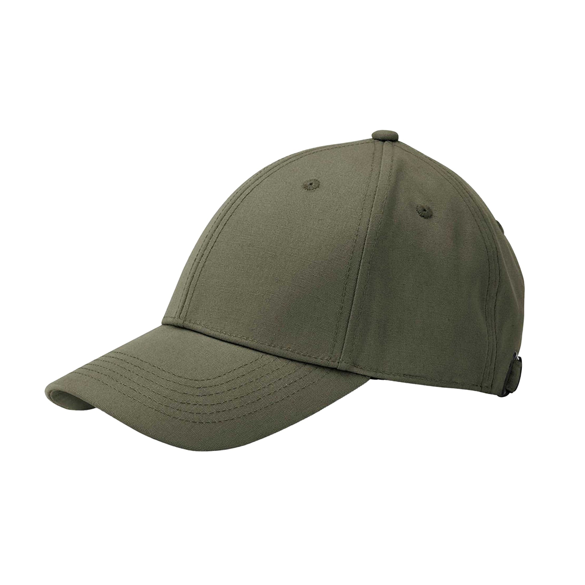 Olive Green - Back - Beechfield EarthAware Organic Cotton Baseball Cap