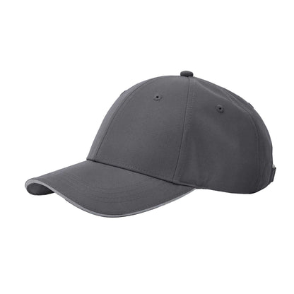 Graphite Grey-Light Grey - Back - Beechfield Team Sports-Tech Baseball Cap