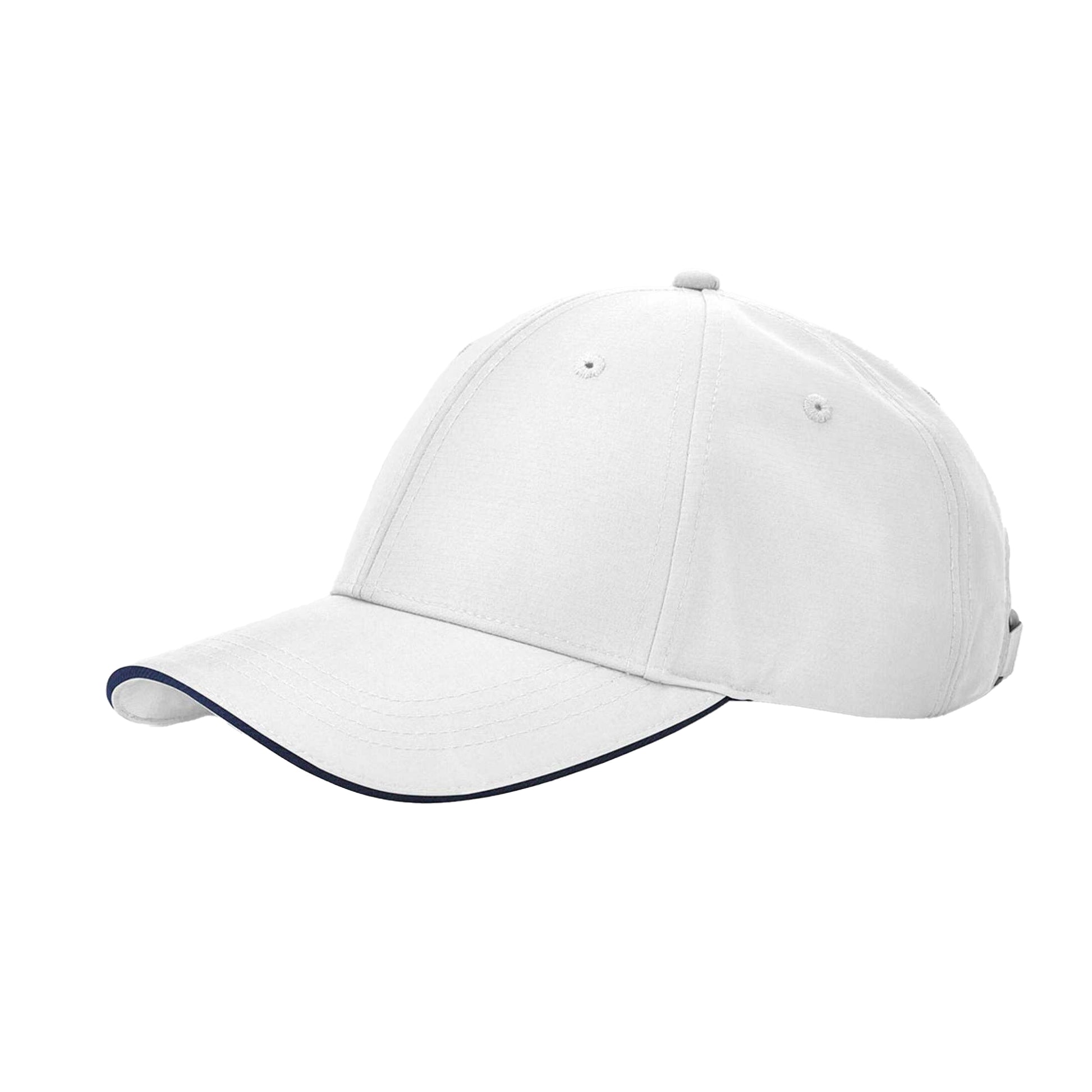 White-French Navy - Back - Beechfield Team Sports-Tech Baseball Cap