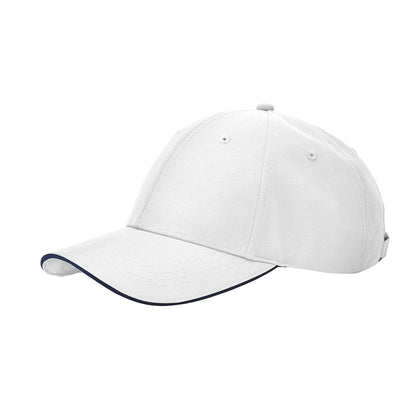 White-French Navy - Back - Beechfield Team Sports-Tech Baseball Cap