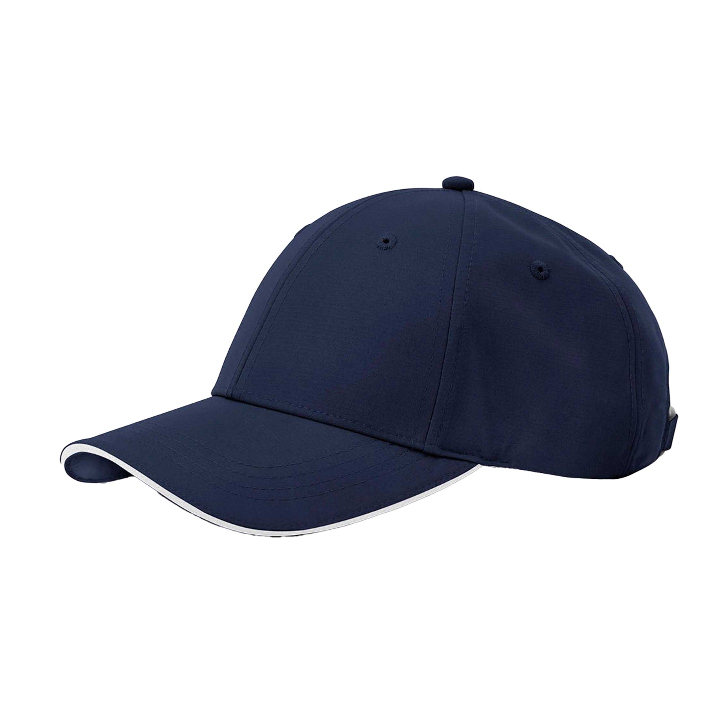 French Navy-White - Back - Beechfield Team Sports-Tech Baseball Cap
