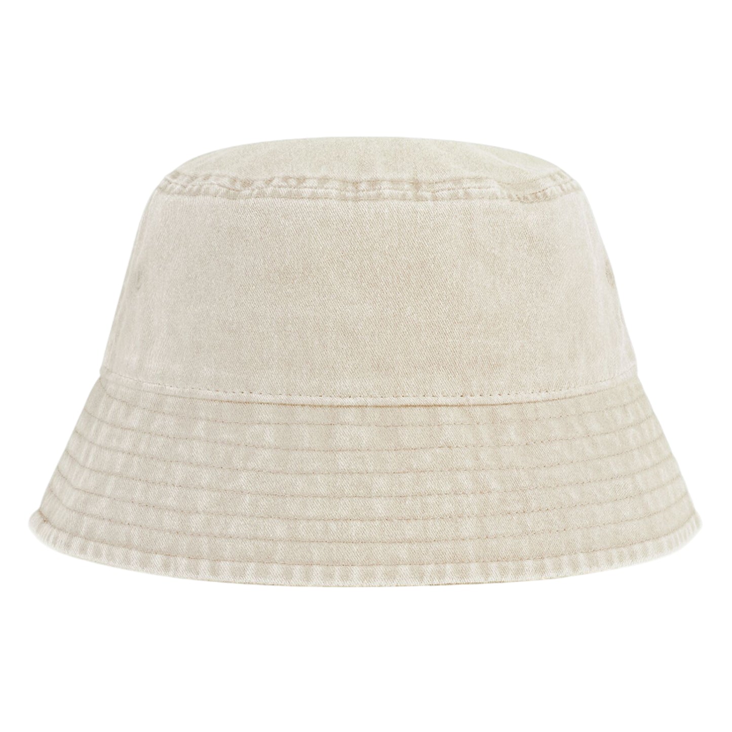 Vintage Sand - Front - Beechfield Childrens-Kids Vintage Bucket Hat