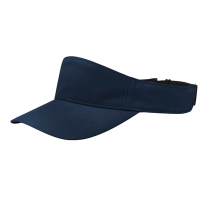 Navy - Back - Beechfield Performance Visor Cap