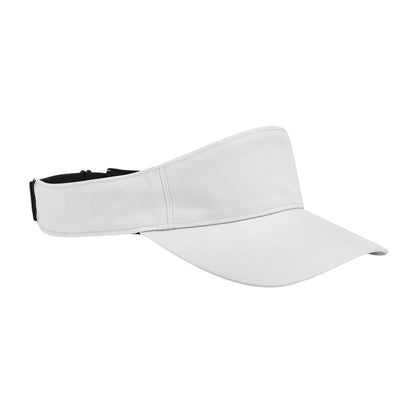 White - Front - Beechfield Performance Visor Cap