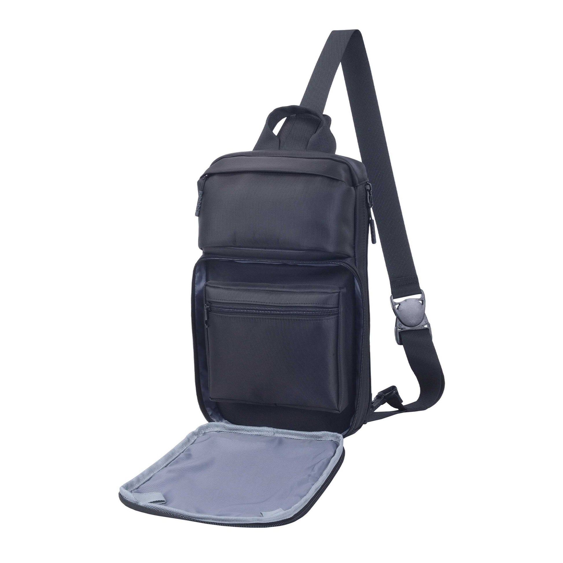 Black - Side - Shugon Gap Crossbody Bag