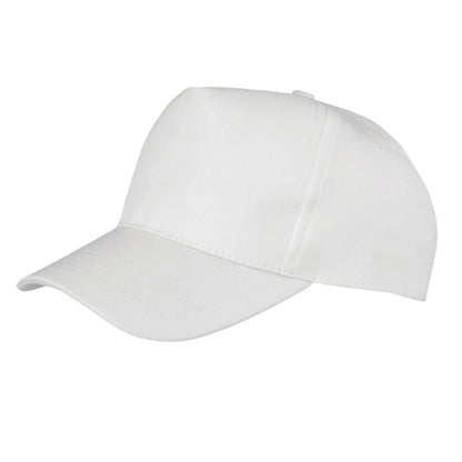 White - Front - Result Printers Recycled Baseball Cap