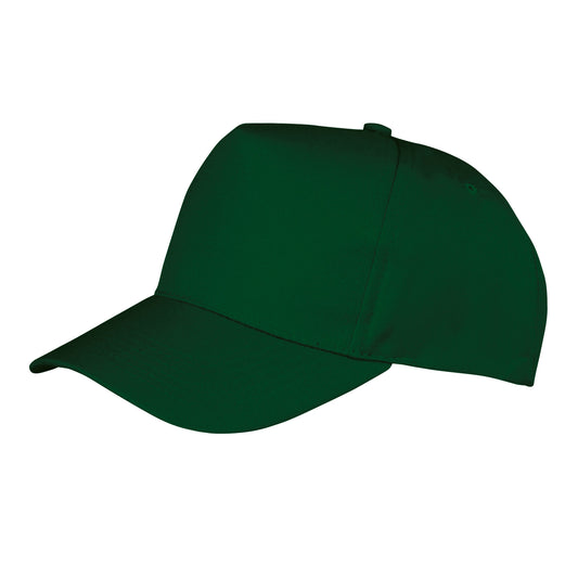 Bottle Green - Front - Result Printers Recycled Baseball Cap