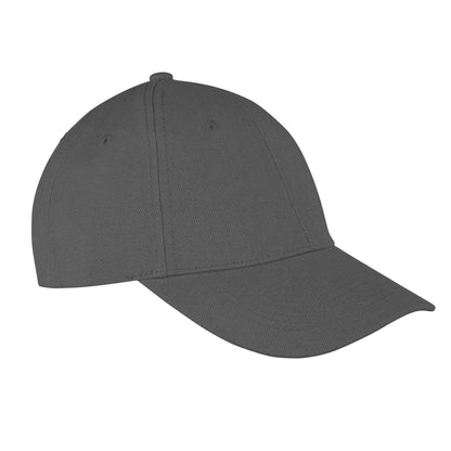 Charcoal Grey - Back - Result Recycled Low Profile Baseball Cap