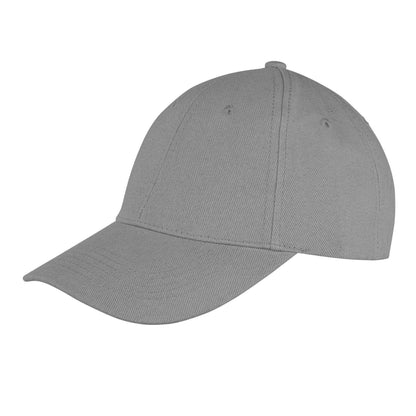 Dove Grey - Front - Result Recycled Low Profile Baseball Cap
