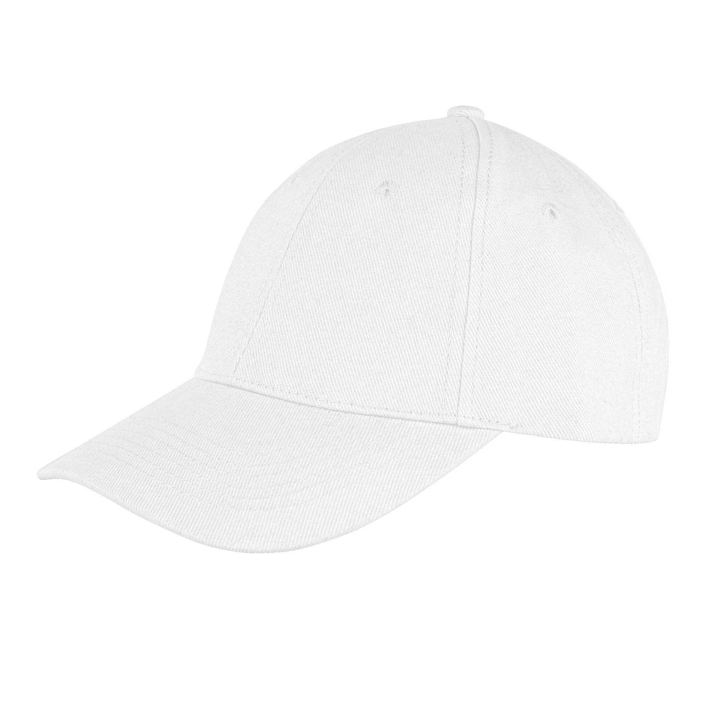 White - Front - Result Recycled Low Profile Baseball Cap