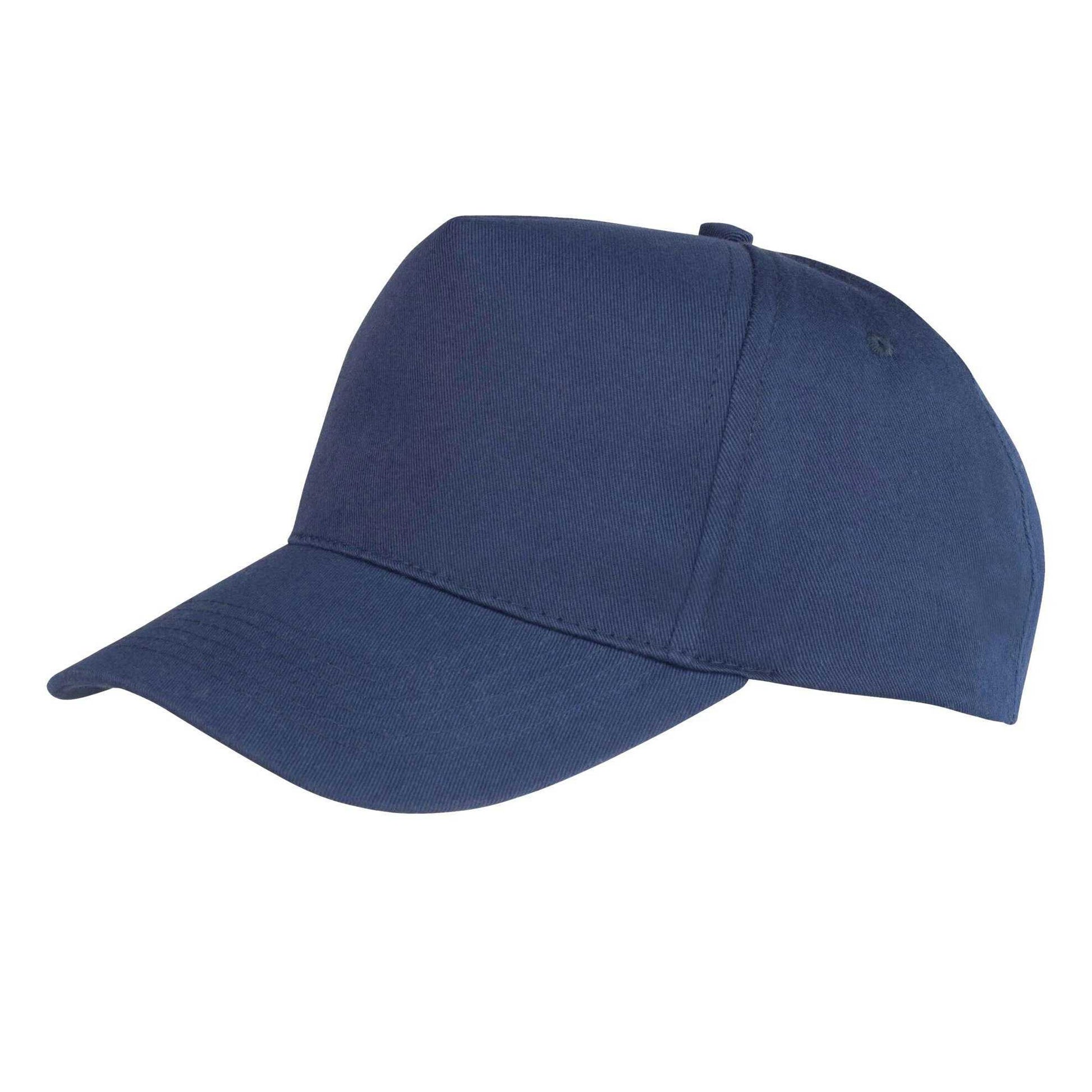 Navy - Front - Result Childrens-Kids Core Baseball Cap