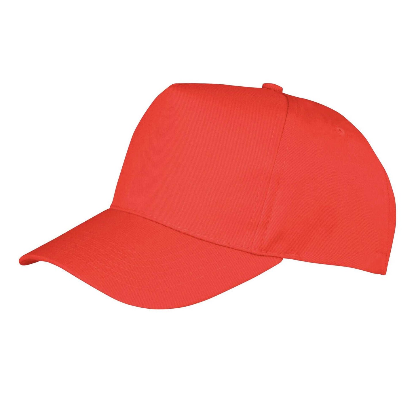 Red - Front - Result Childrens-Kids Core Baseball Cap