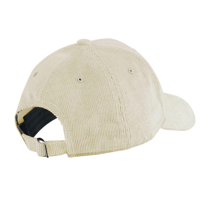 Stone - Back - Beechfield Unisex Adult EarthAware Cord Organic Baseball Cap